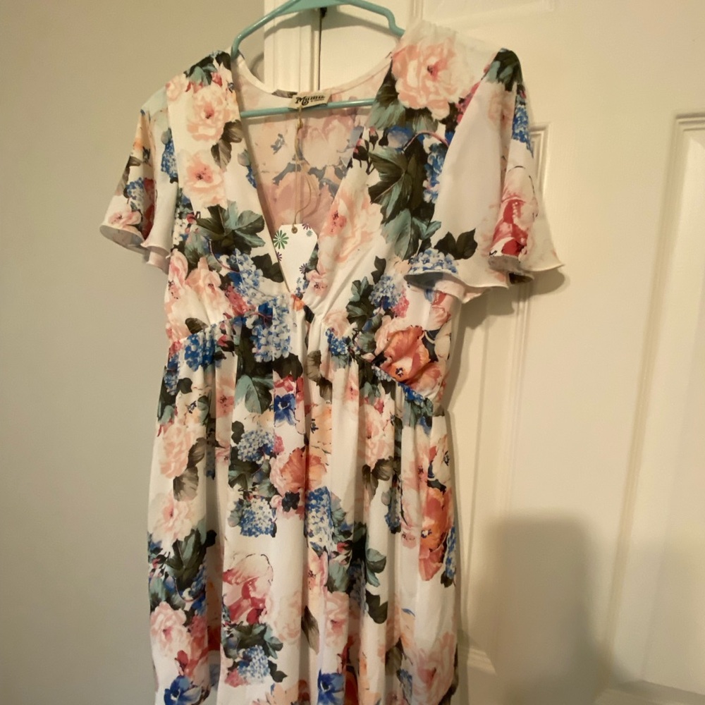 Show Me Your MuMu Floral Wrap Dress - NWT